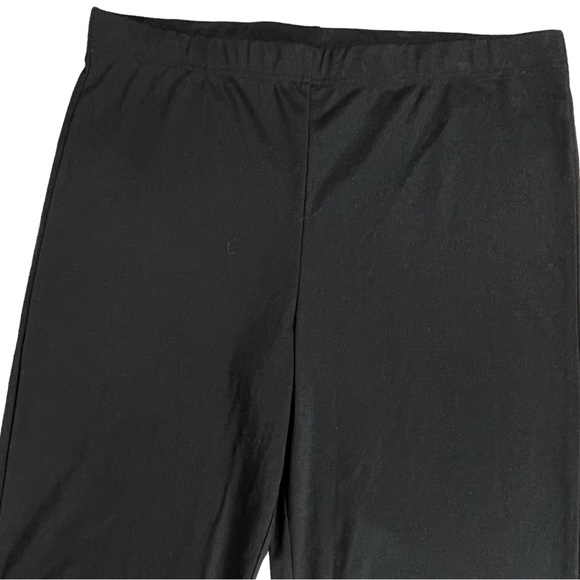 Wild Fable size Xl thick, comfy, soft, stretchy black bell bottoms leggings NWOT - Picture 2 of 9